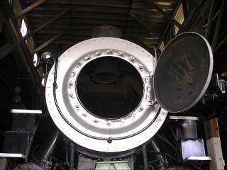 the smokebox from the front