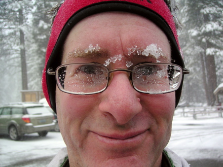 snow covered eyebrows